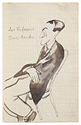 Walter Bondy, from a sketchbook of Jules Pascin 1907
